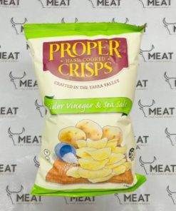 Proper Crisps Cider Vinger Sea Salt Chips