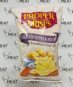 Proper Crisps Cracked Pepper Sea Salt Chips